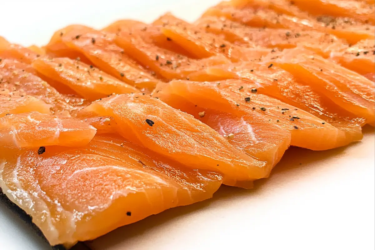 How to use smoked salmon slices