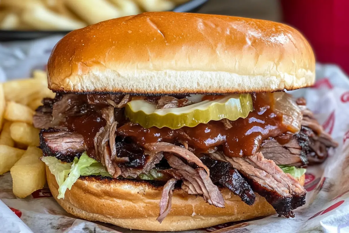 What Is a Brisket Sandwich Made Of