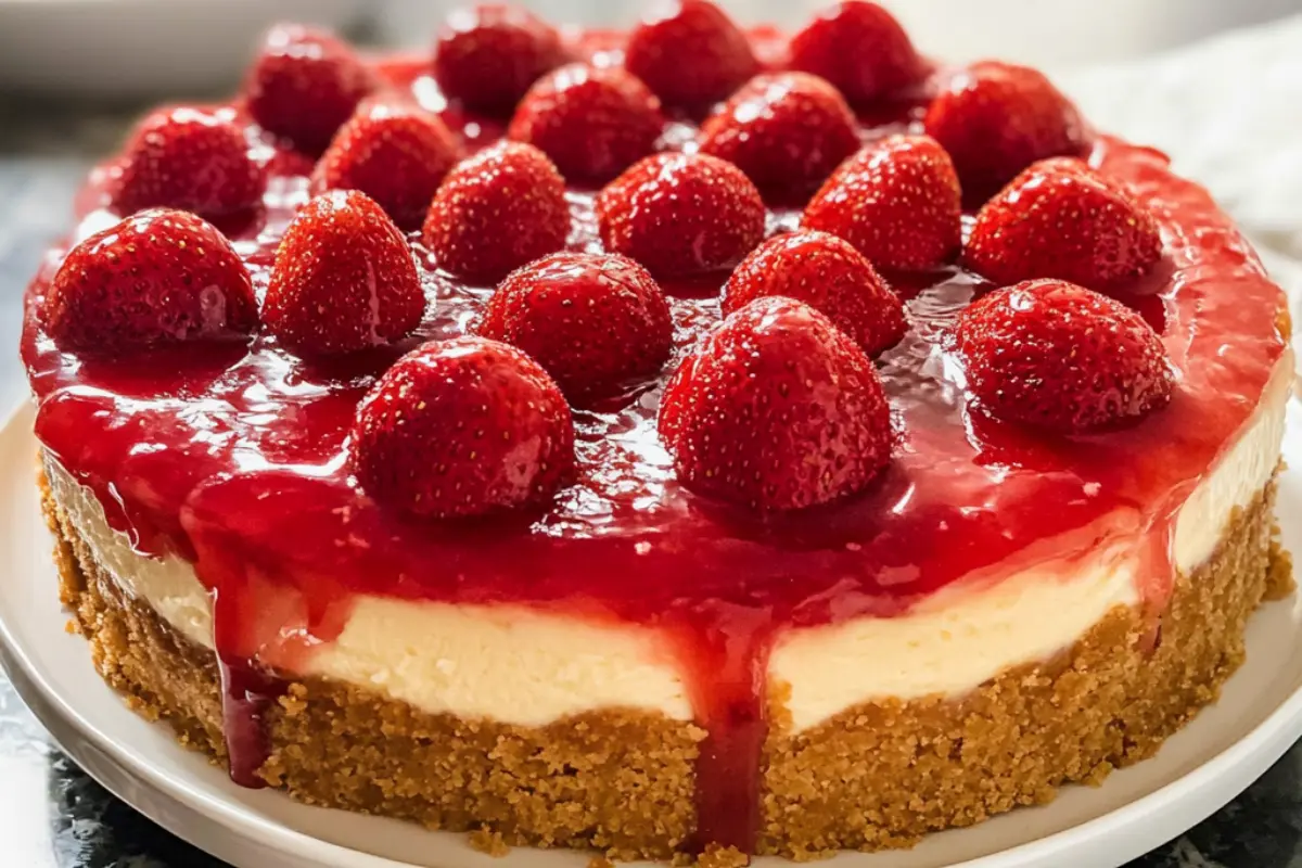 What is Strawberry Cheesecake Made Of