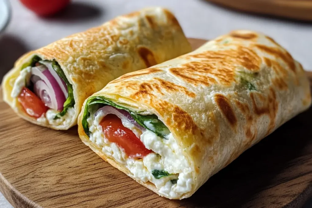 Cottage Cheese Wraps Recipe