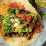 Cheese Guacamole Taco Recipe