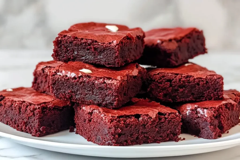 Red Velvet Brownies