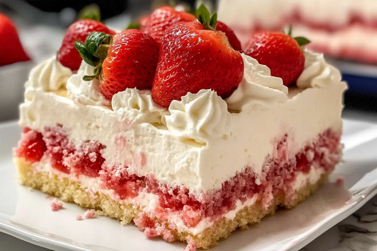 Strawberry Tres Leches Cake