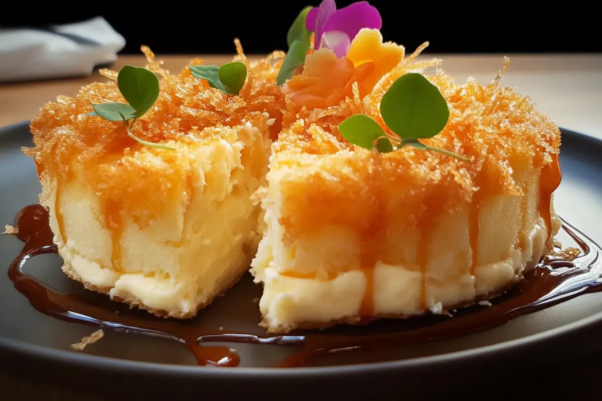 What Is Tempura Cheesecake Made Of