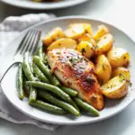 Chicken Green Beans and Potatoes Dish