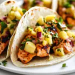 Chipotle Honey Salmon Tacos