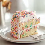 Funfetti Cake Close-Up
