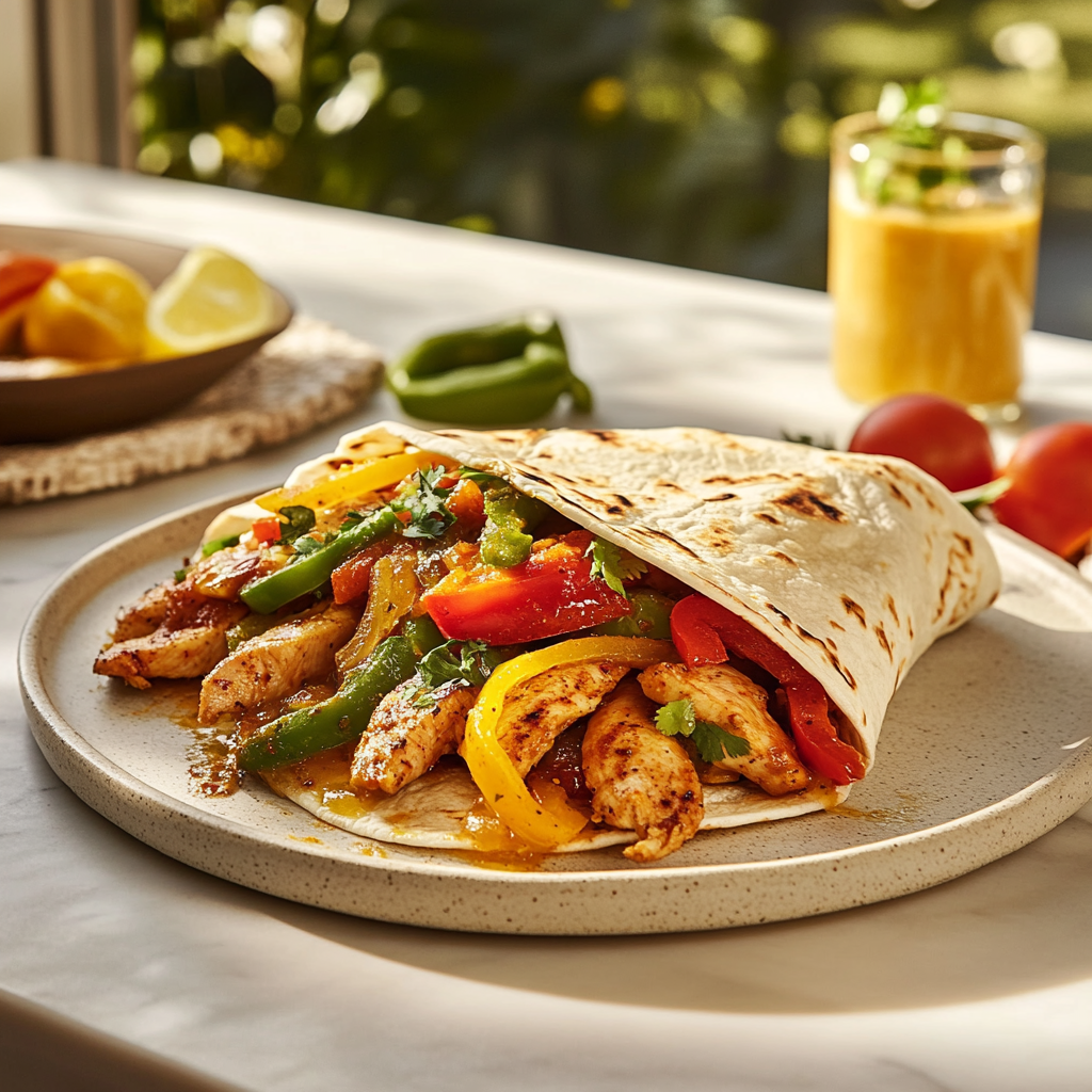 Recipe preparation for Chipotle Chicken Fajita