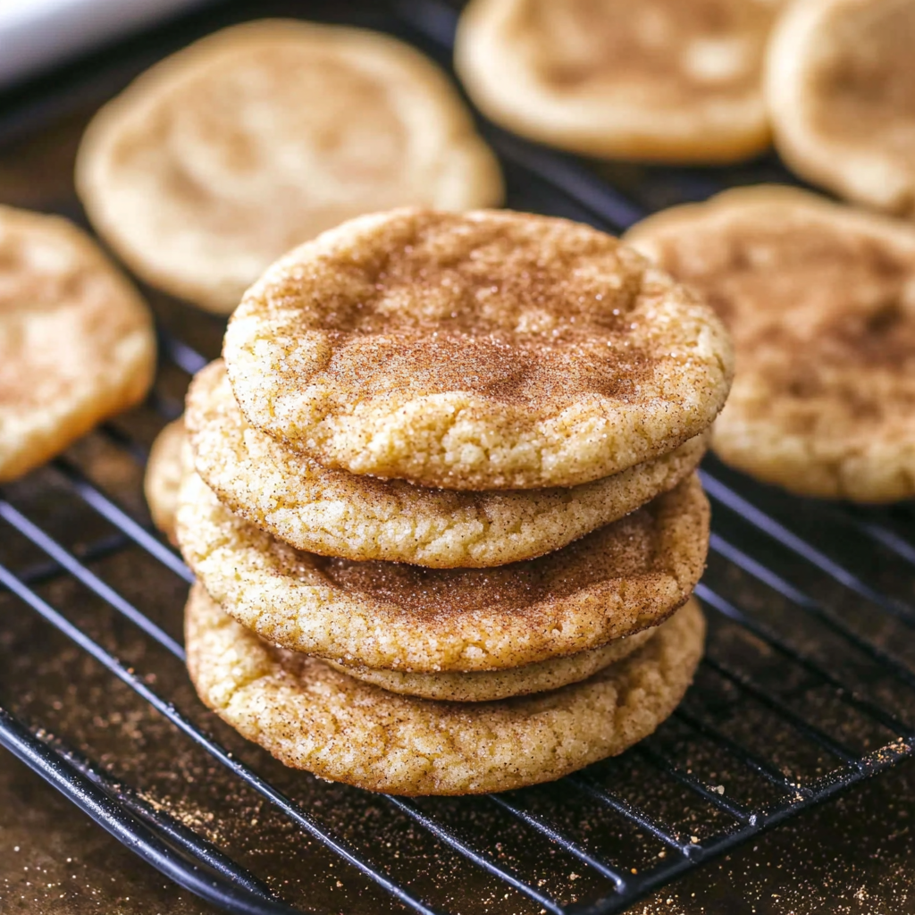 Recipe preparation for Chewy Snickerdoodle