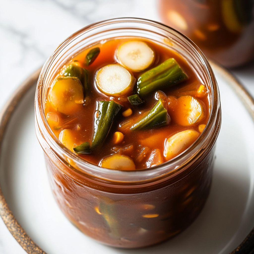 Recipe preparation for Chamoy Pickles