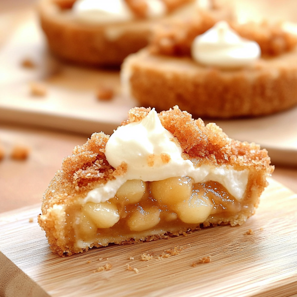 Recipe preparation for Apple Cheesecake Tacos