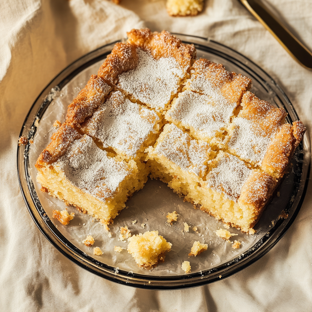 Recipe preparation for French Butter Cake Recipe