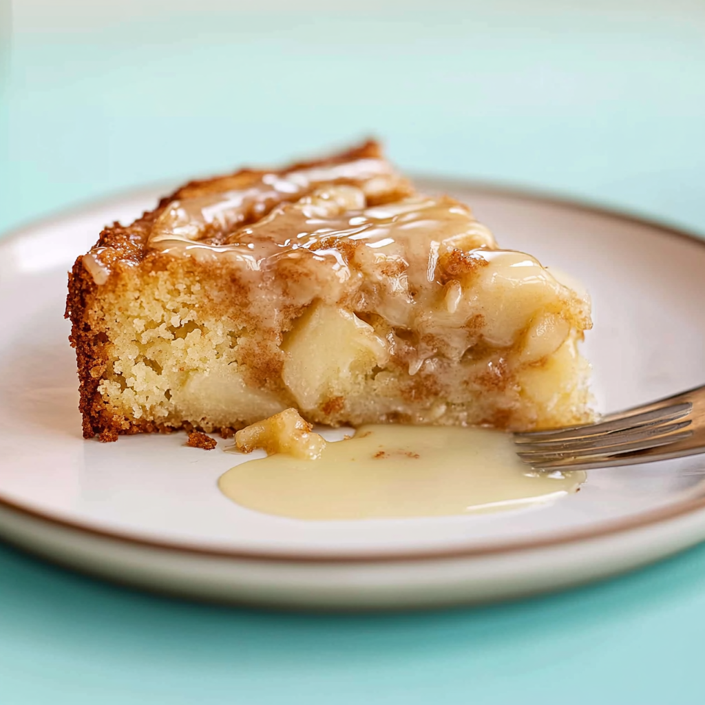 Recipe preparation for Cinnamon Apple Cake
