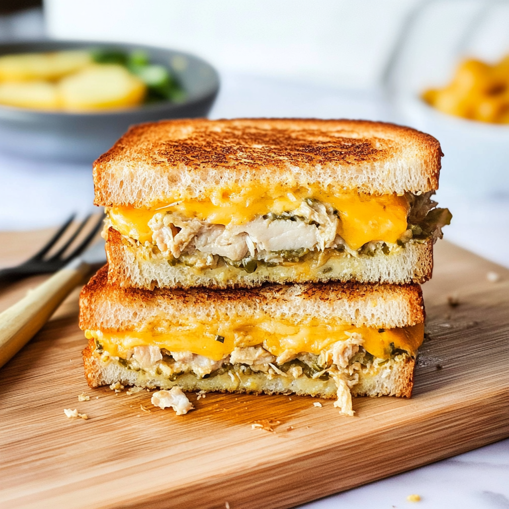 Recipe preparation for Tuna Melt Sandwiches