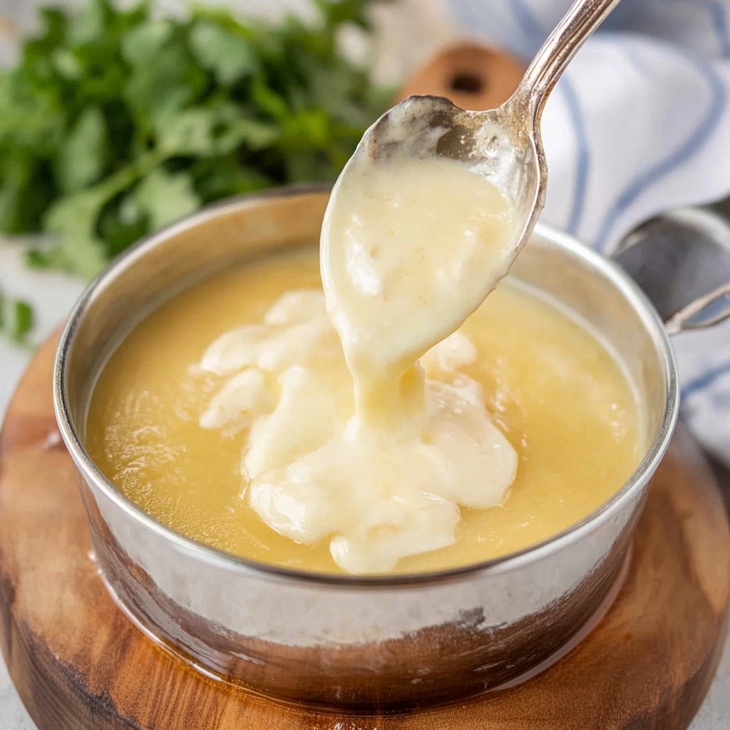 Recipe preparation for Cream of Chicken Soup
