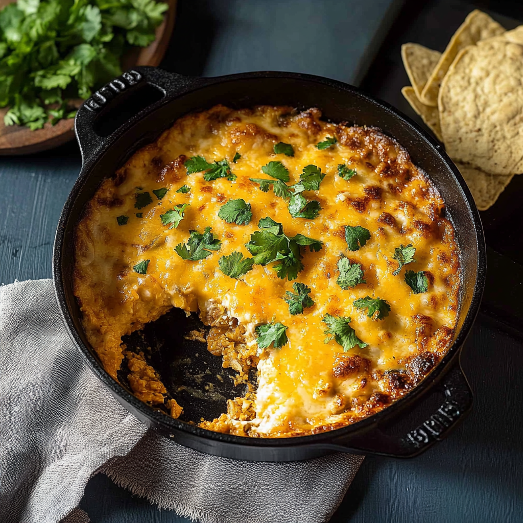Recipe preparation for Queso Fundido