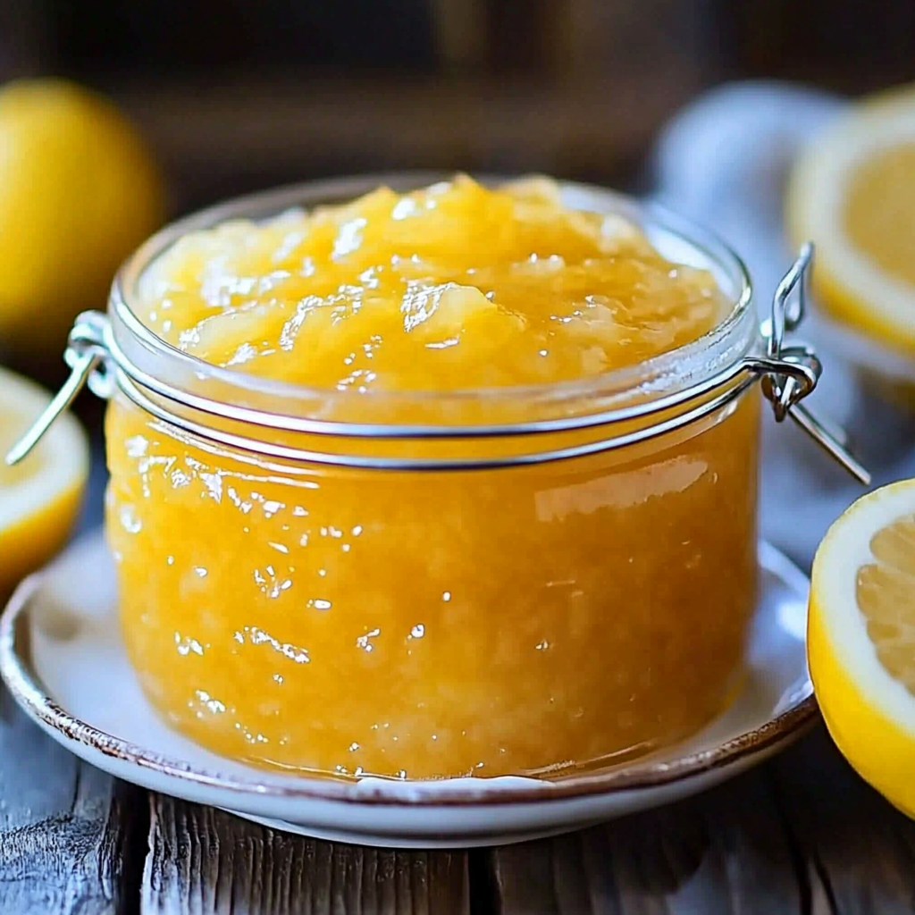 Recipe preparation for Italian Lemon Jam