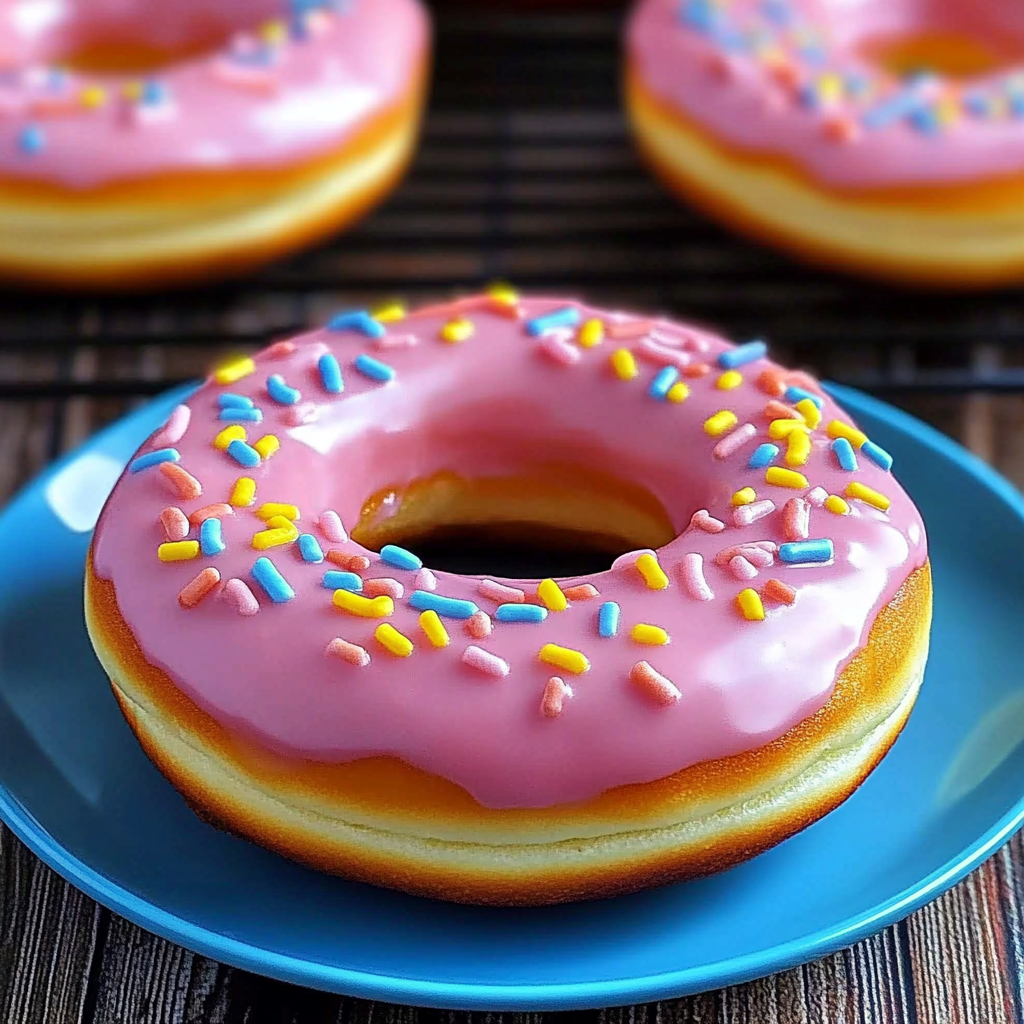 Recipe preparation for Homer Simpson Donuts