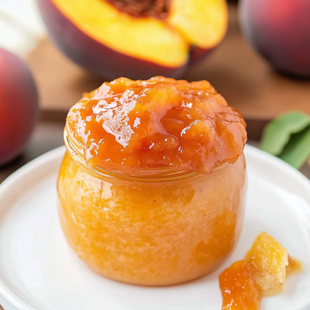 Recipe preparation for Peach Jam