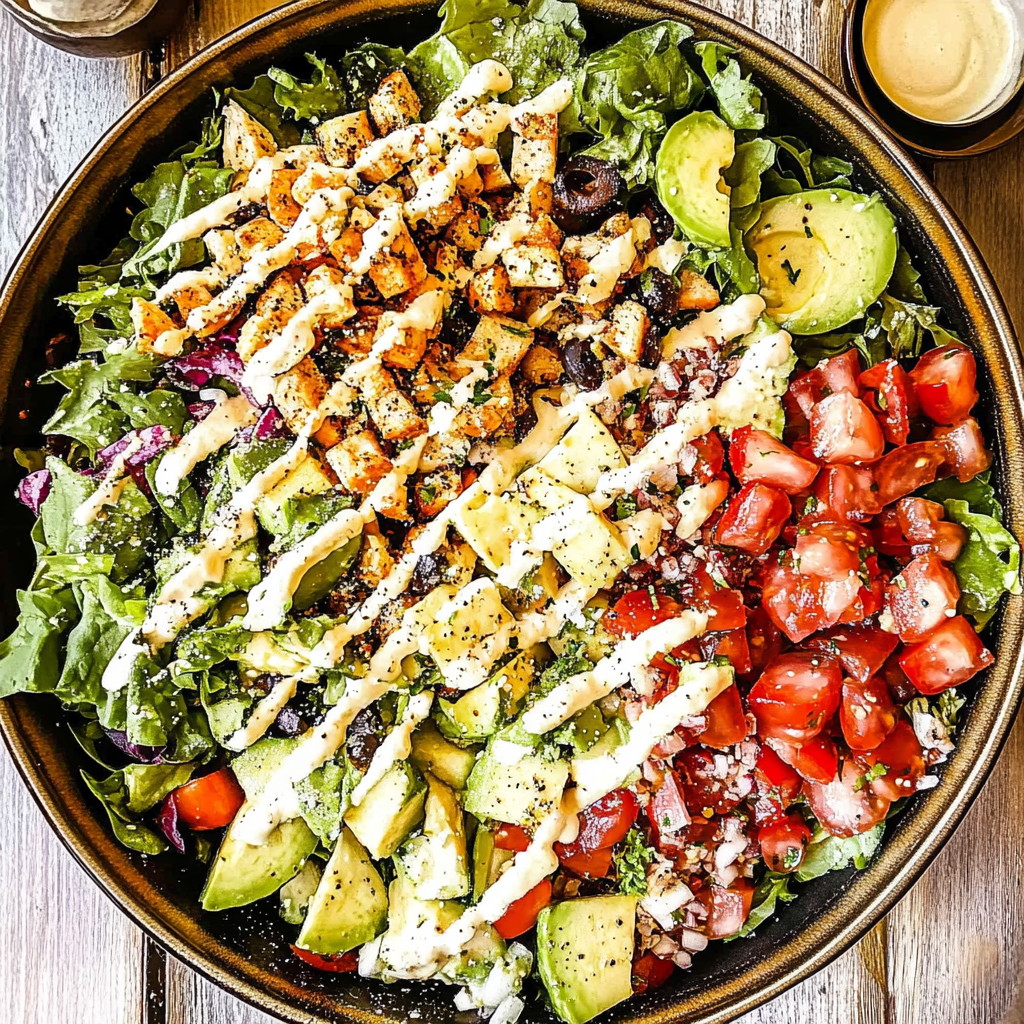 Recipe preparation for Mexican Salad