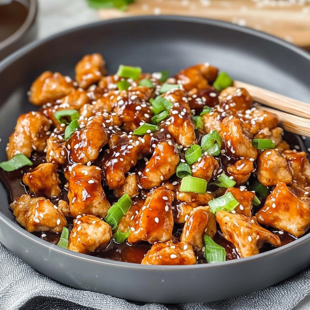Recipe preparation for Hoisin Chicken