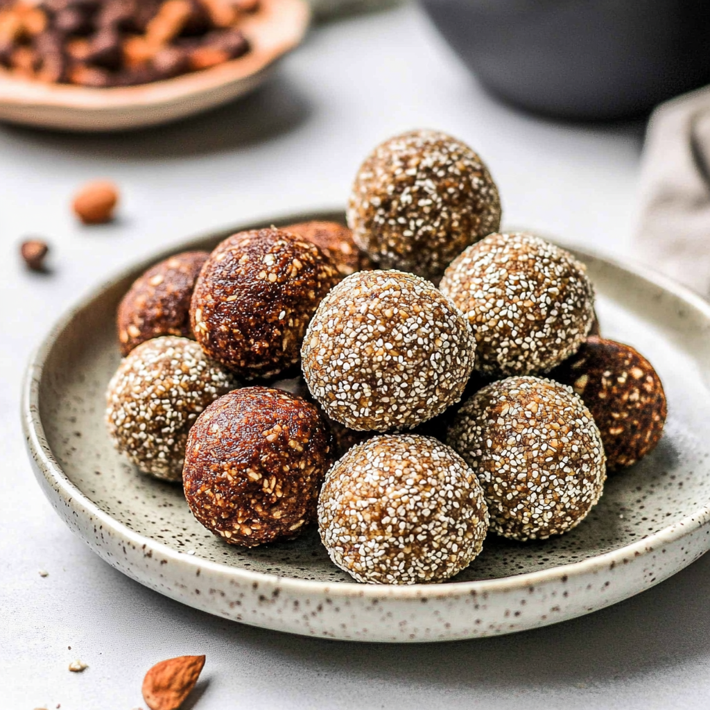 Recipe preparation for Energy Balls