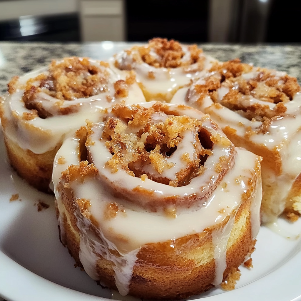 Recipe preparation for Carrot Cake Cinnamon Rolls