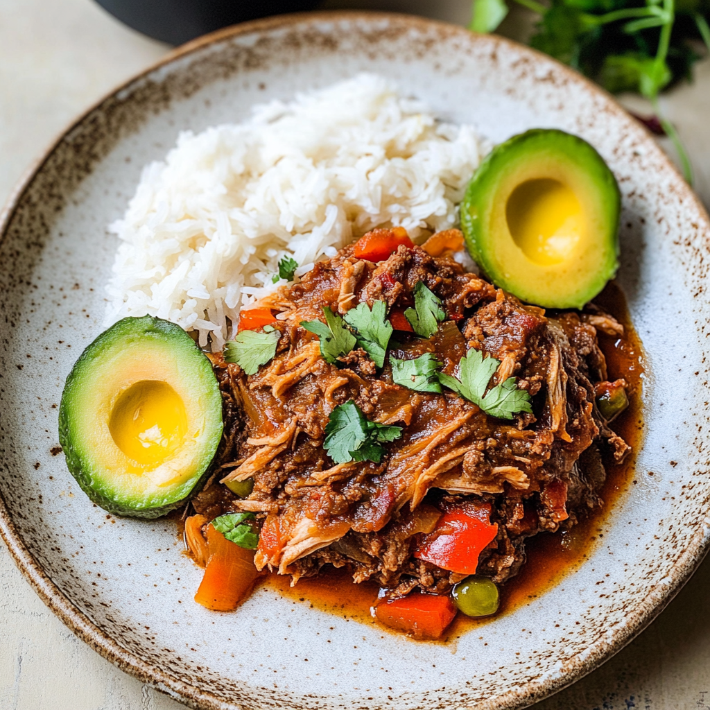 Recipe preparation for Ropa Vieja
