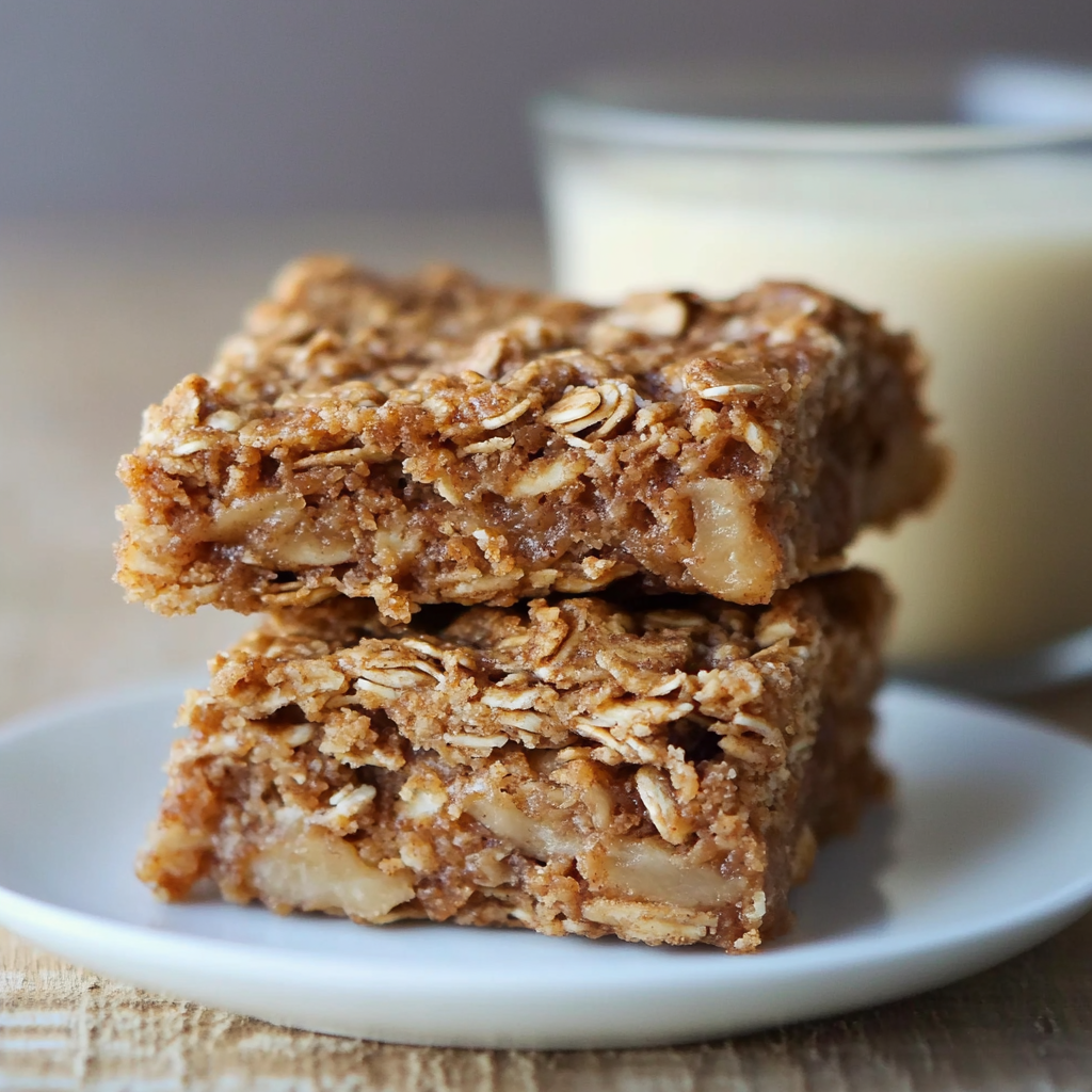 Recipe preparation for Apple Cinnamon Breakfast Bars
