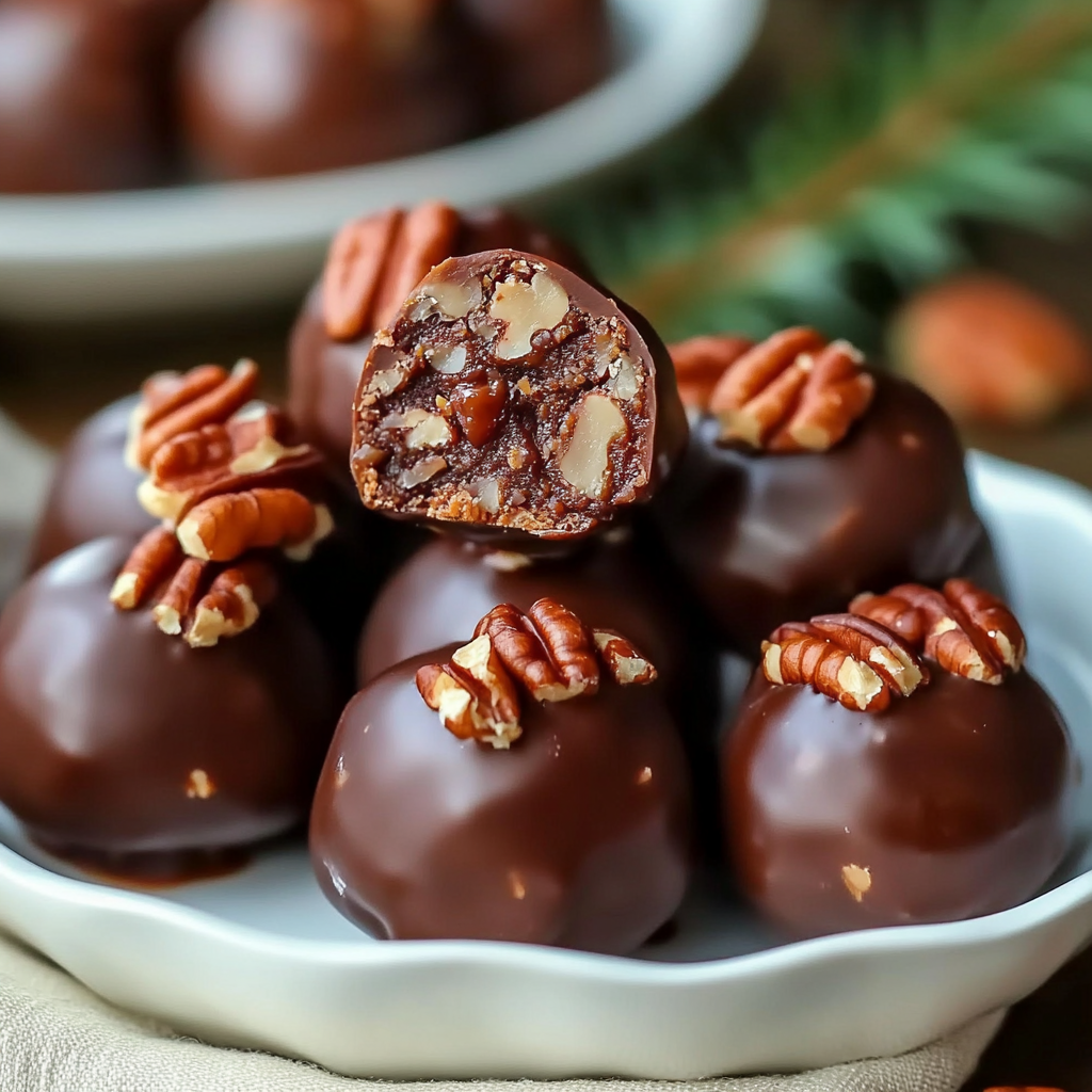 Recipe preparation for Pioneer Woman Pecan Pie Balls