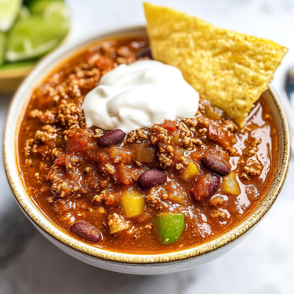 Recipe preparation for Easy Chili Recipe