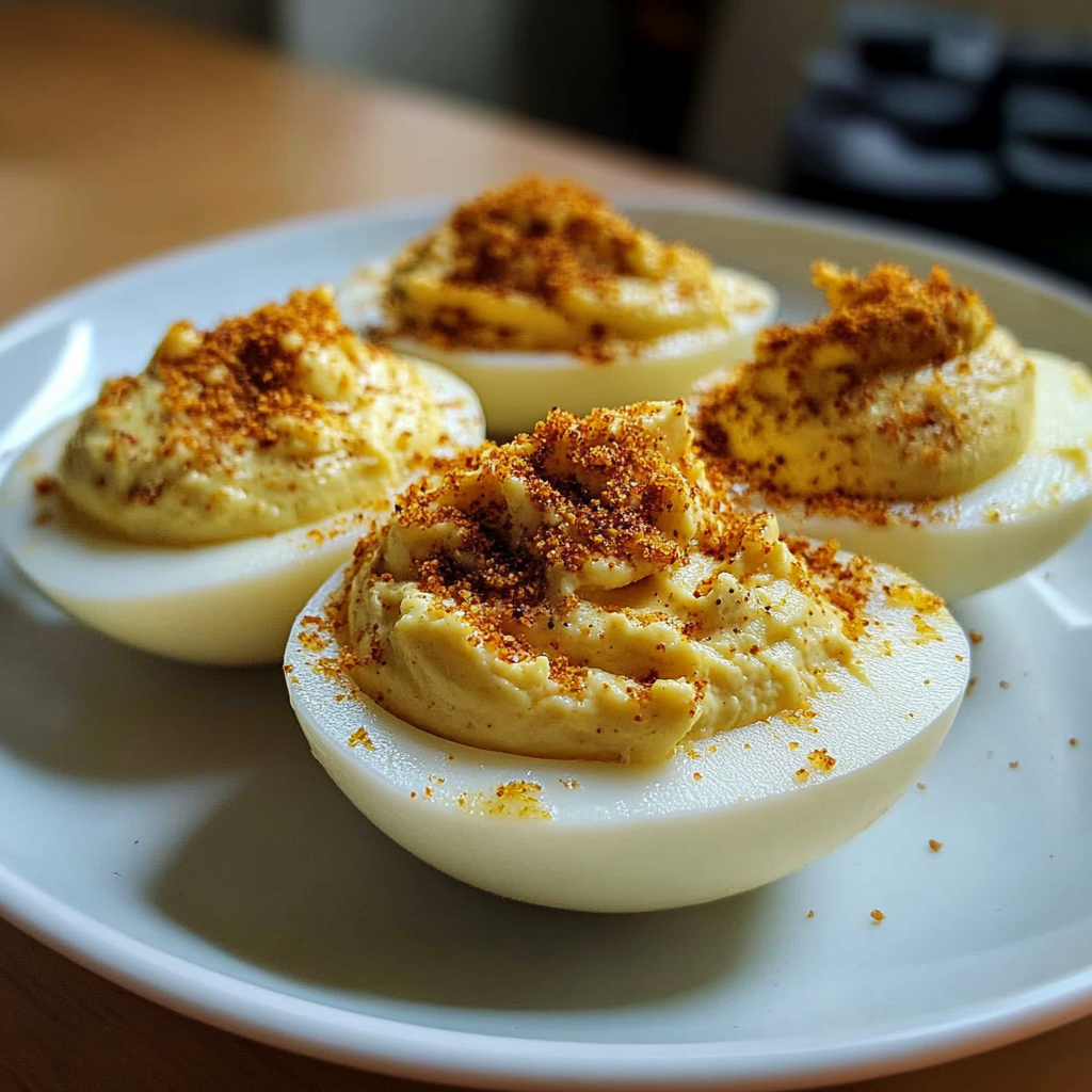 Recipe preparation for Deviled Eggs