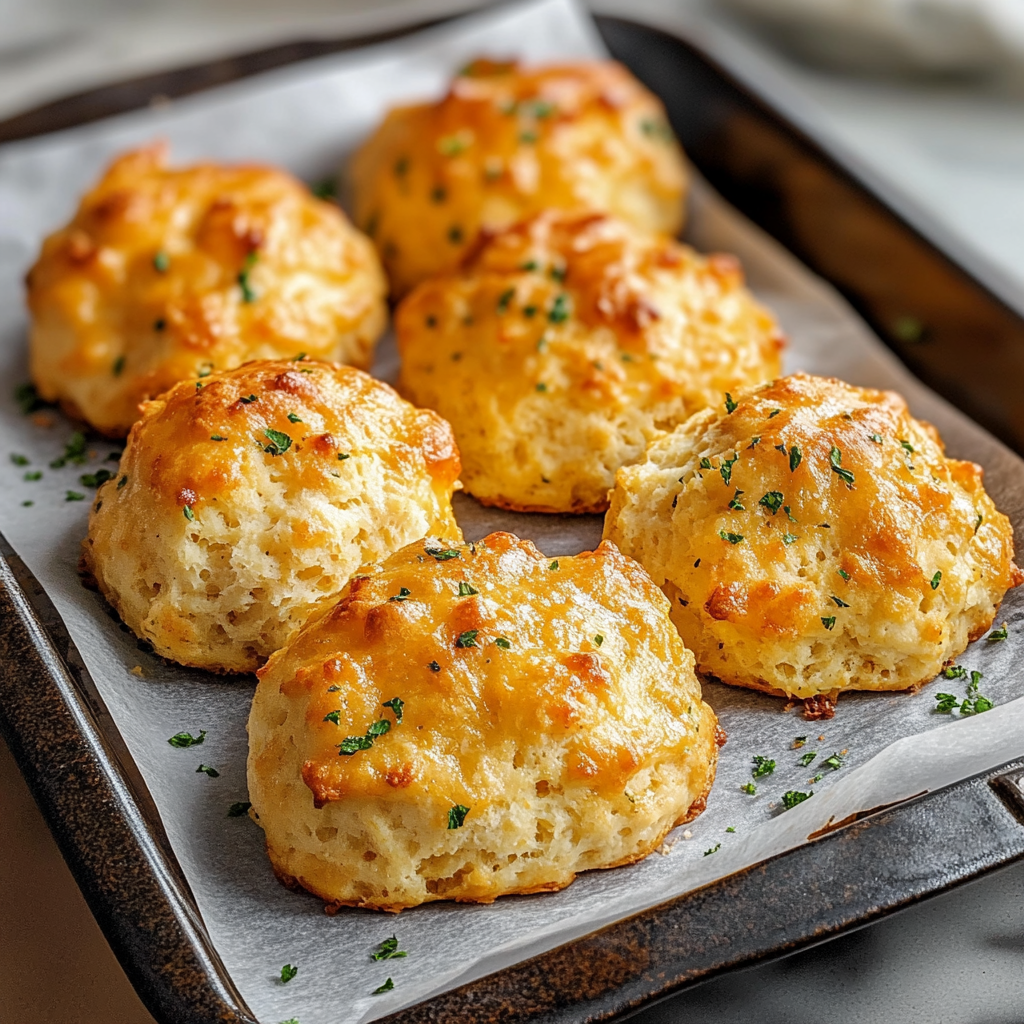 Recipe preparation for cheddar bay biscuits