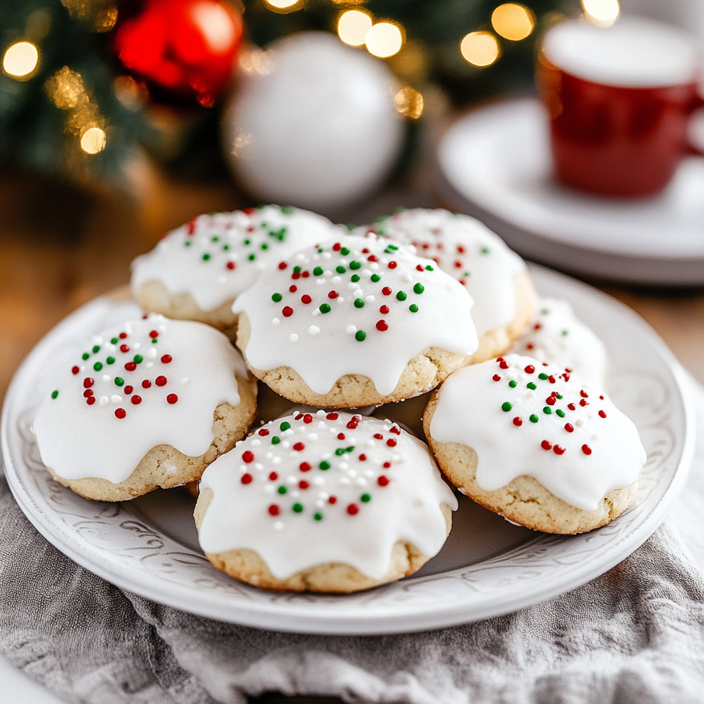 Recipe preparation for Italian Christmas Cookies