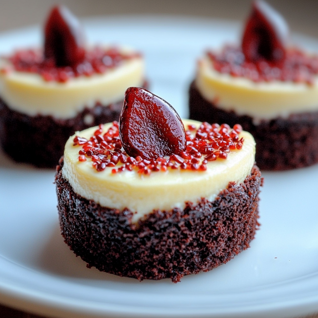 Recipe preparation for Red Velvet Cheesecake Brownies