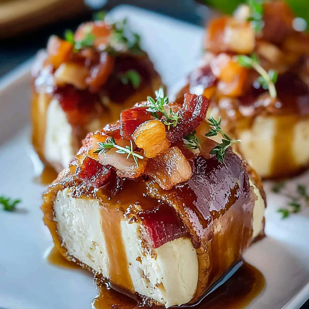 Recipe preparation for Million Dollar Bacon Cheese Log
