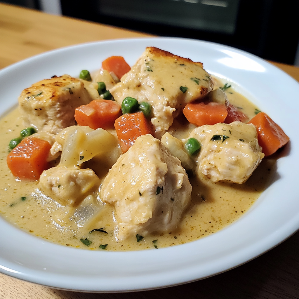 Recipe preparation for Crock Pot Chicken Pot