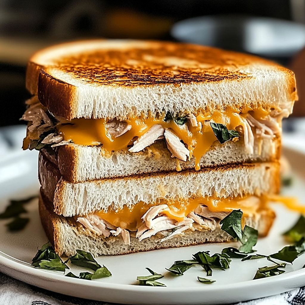 Recipe preparation for Cheesy Tuna Melts