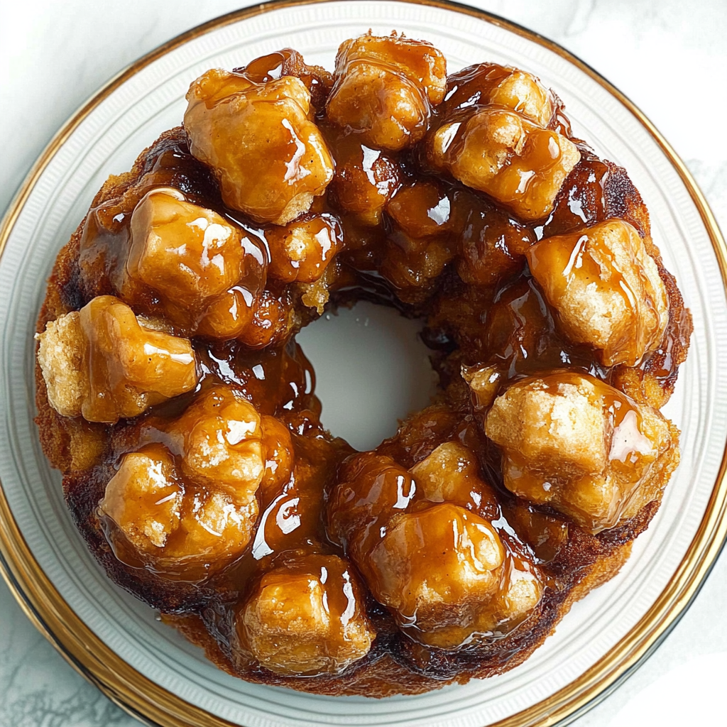 Recipe preparation for Apple Fritter Monkey Bread