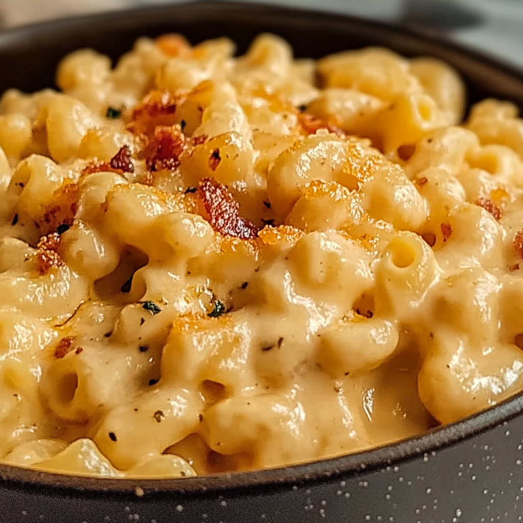Recipe preparation for Panera Mac Cheese Turkey Bacon