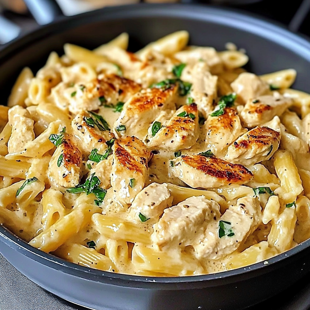 Recipe preparation for One Pot Marry Chicken Pasta