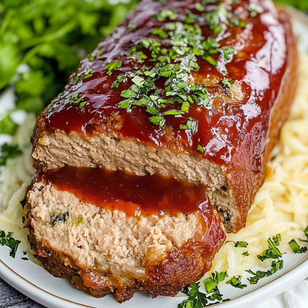 Recipe preparation for meatloaf