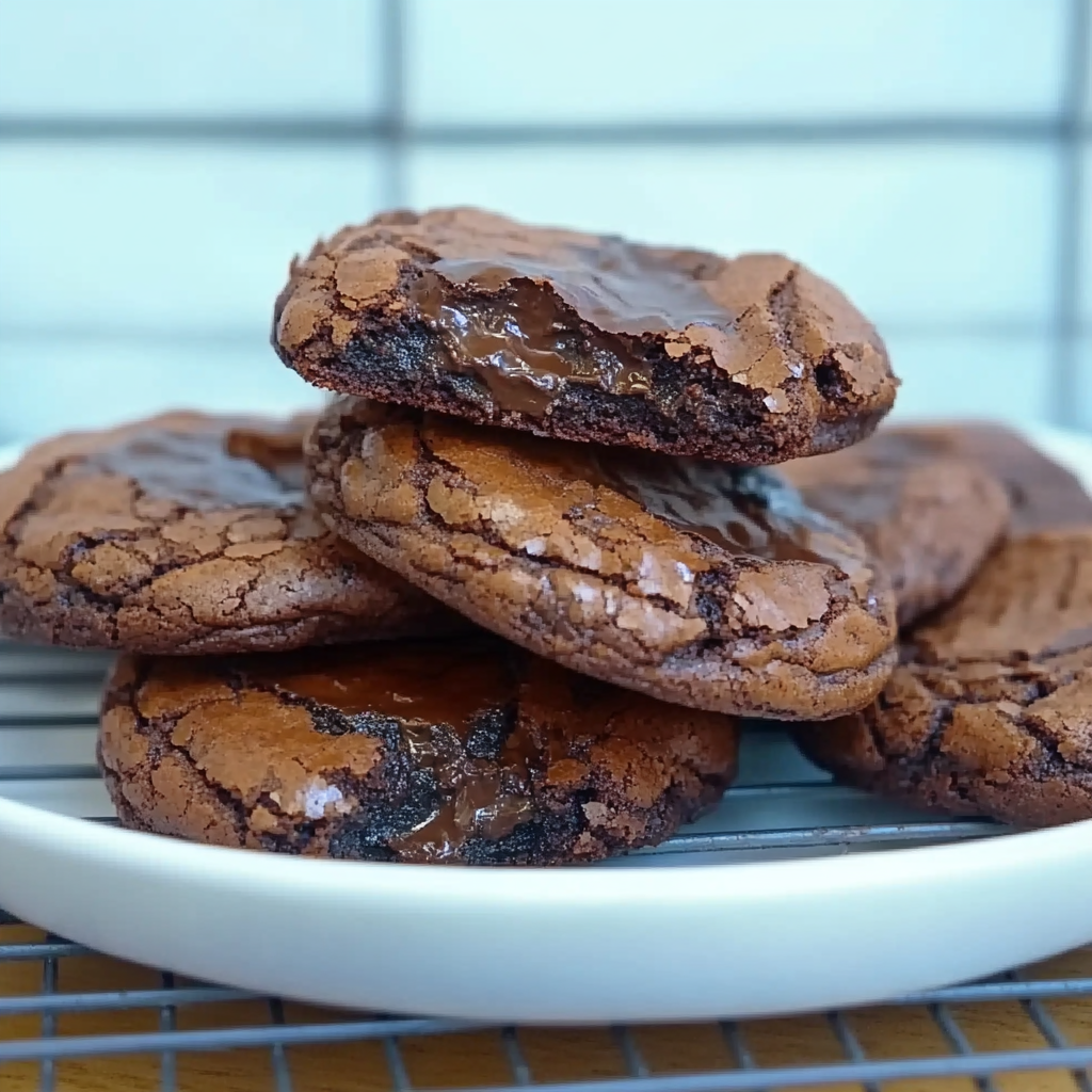 Recipe preparation for brownie cookies