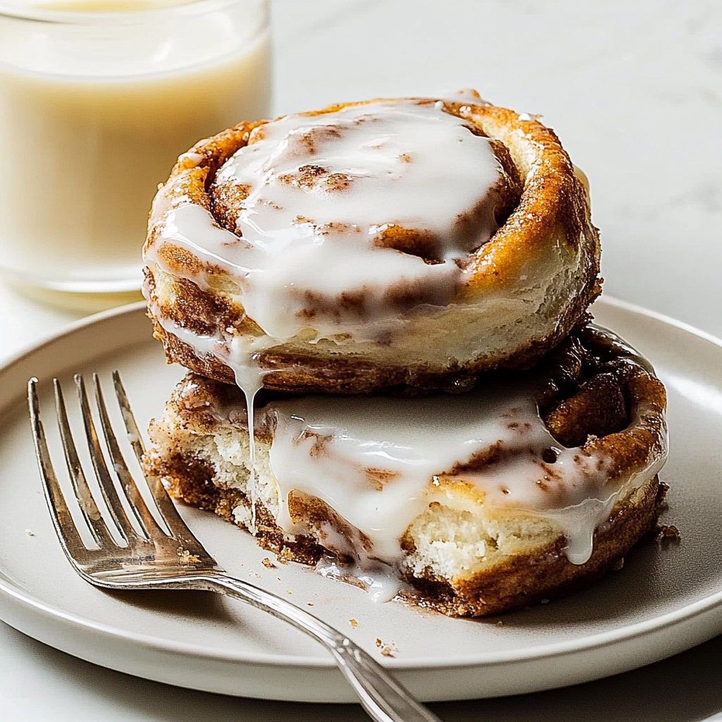 Recipe preparation for Cinnamon Roll Ice Cream Sandwiches