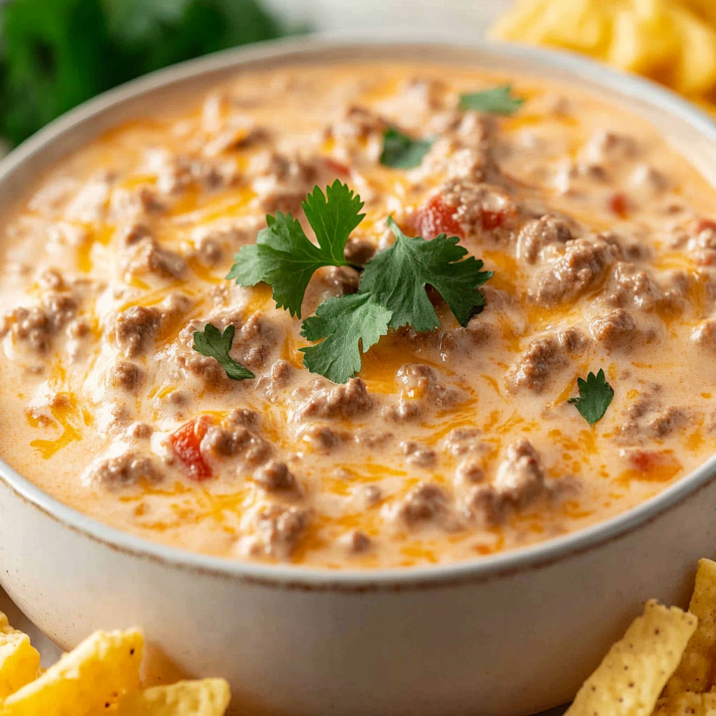 Recipe preparation for Velveeta Cheese Dip Crock