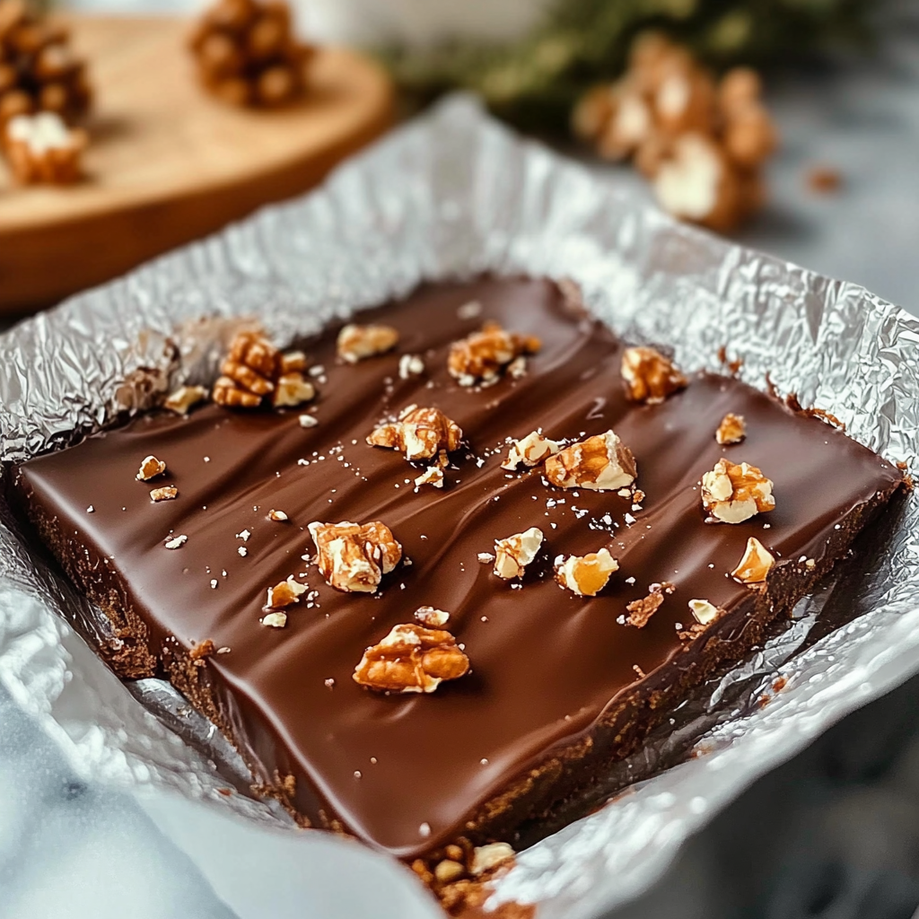Recipe preparation for Christmas Toffee