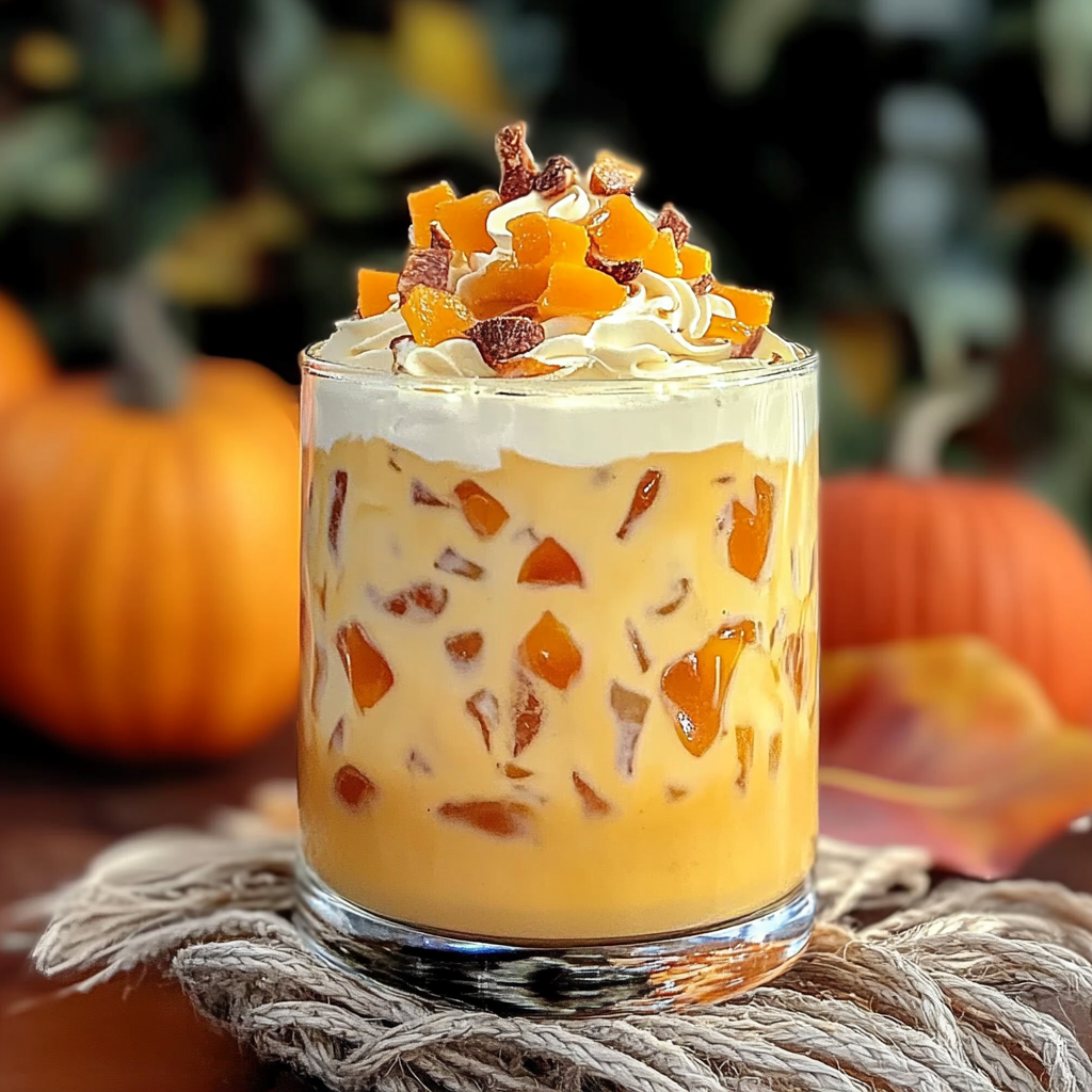 Recipe preparation for Thanksgiving Pumpkin Spice Cocktail
