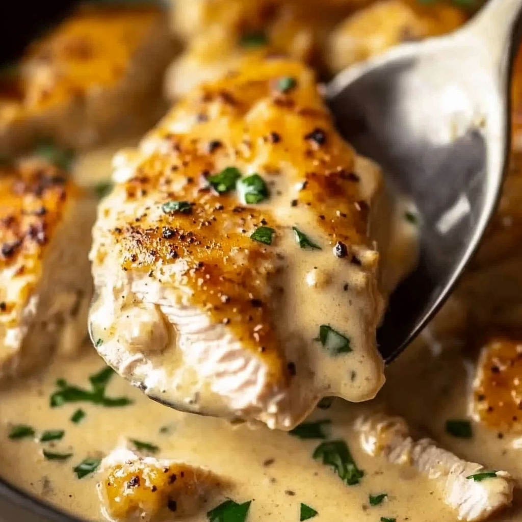 Recipe preparation for Creamy Crock Pot Ranch Chicken