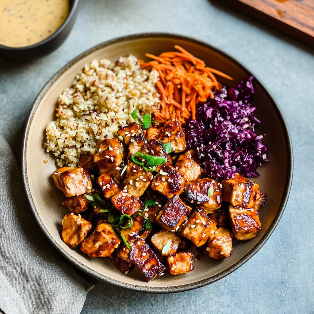 Recipe preparation for Hot Honey Chicken Plate