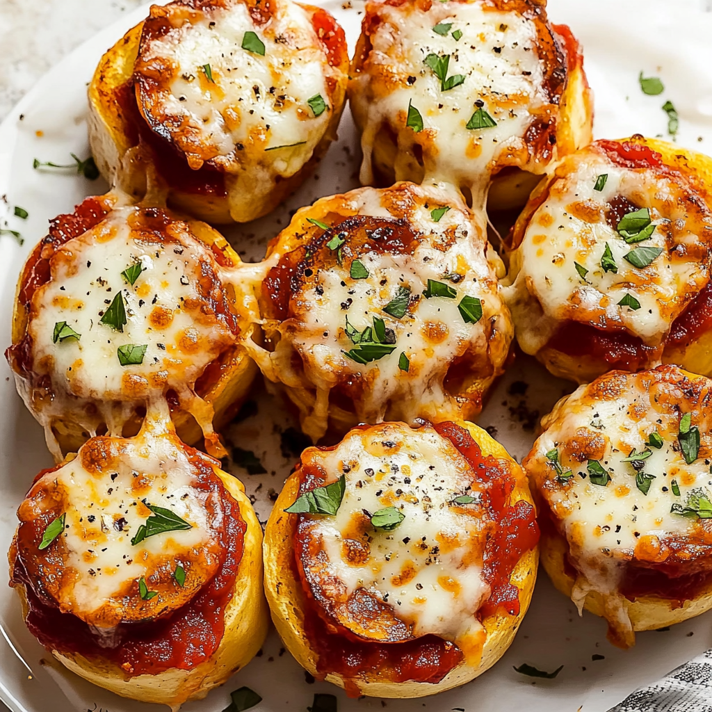 Recipe preparation for Pizza Bagel Bites Easy